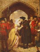 Edward Matthew Ward Sir Thomas More's Farewell to his Daughter china oil painting reproduction